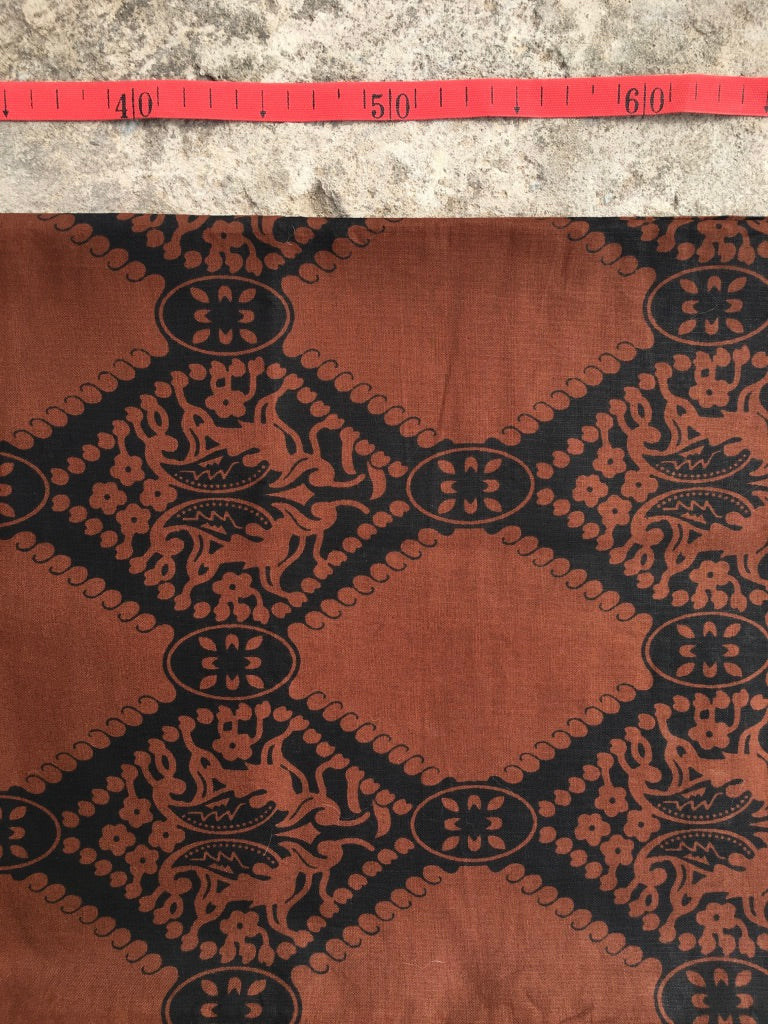 FENUKU 23 klassischer langer Schal / doppellagige gewachste Baumwolle 