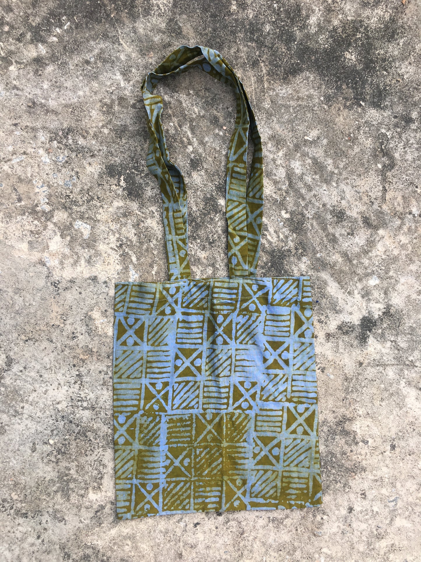 Baobab's tie-dye  textile bag