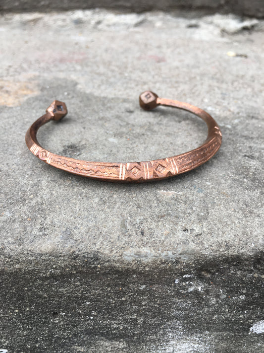 handmade copper bracelet
