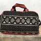 woven_leather travel bag / L