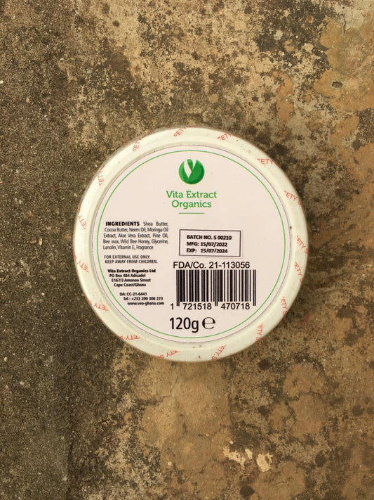 Green Gold's organic body cream