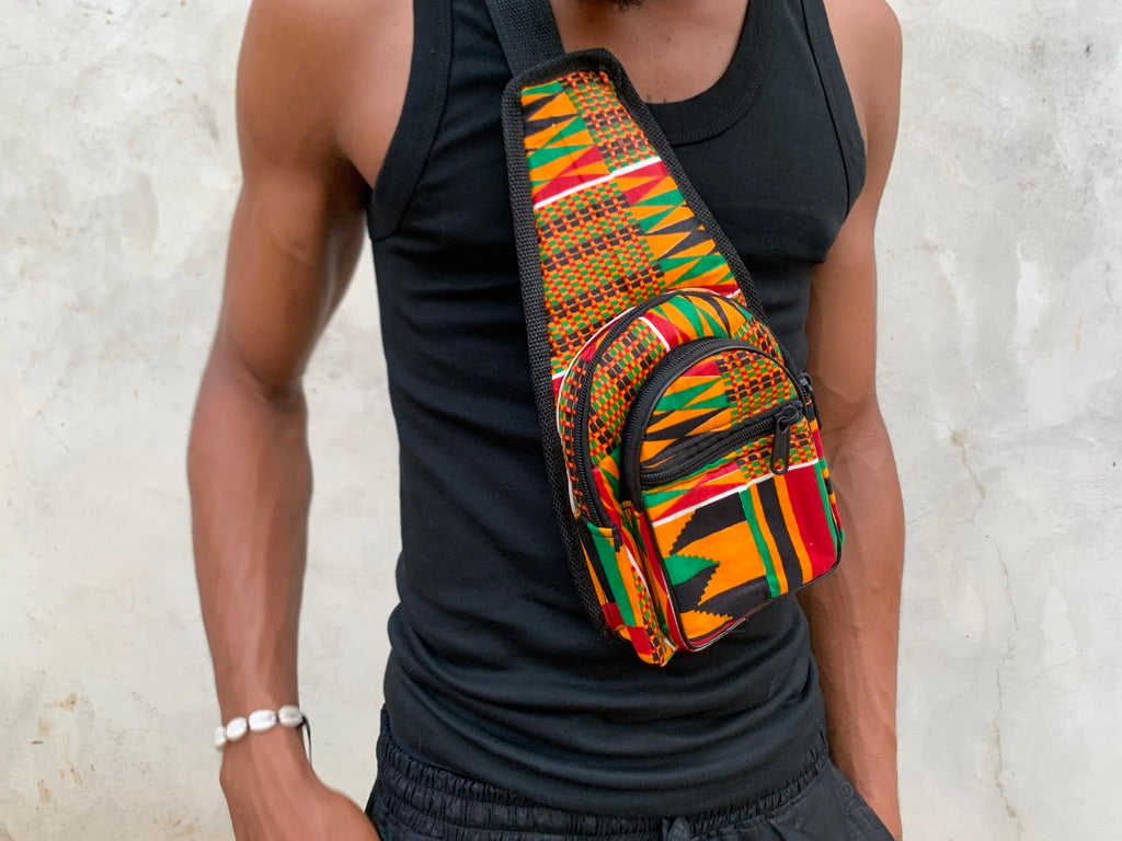 Ghana shoulder bag _ multicolor